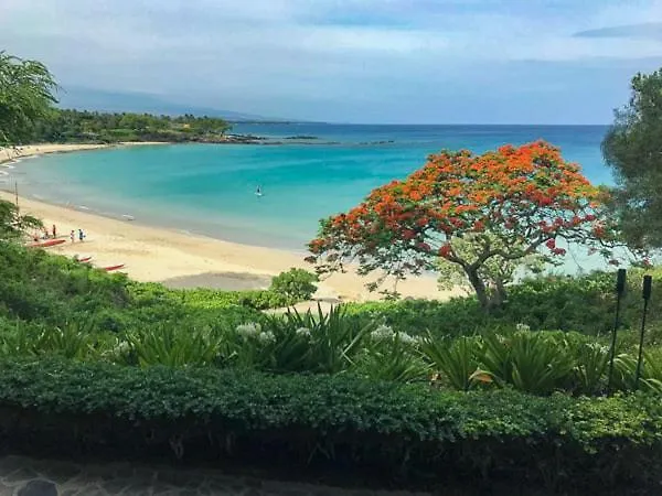 アパート Sun Ray Retreat Ocean Sunsets Views Optional Mauna Kea Hotel Privileges ワイメア